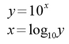 対数(底=10)