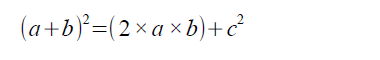 ピタゴラスの定理の証明用画像-4
